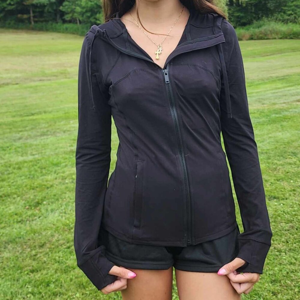 Fitted Jacket with Hood - Buttery soft